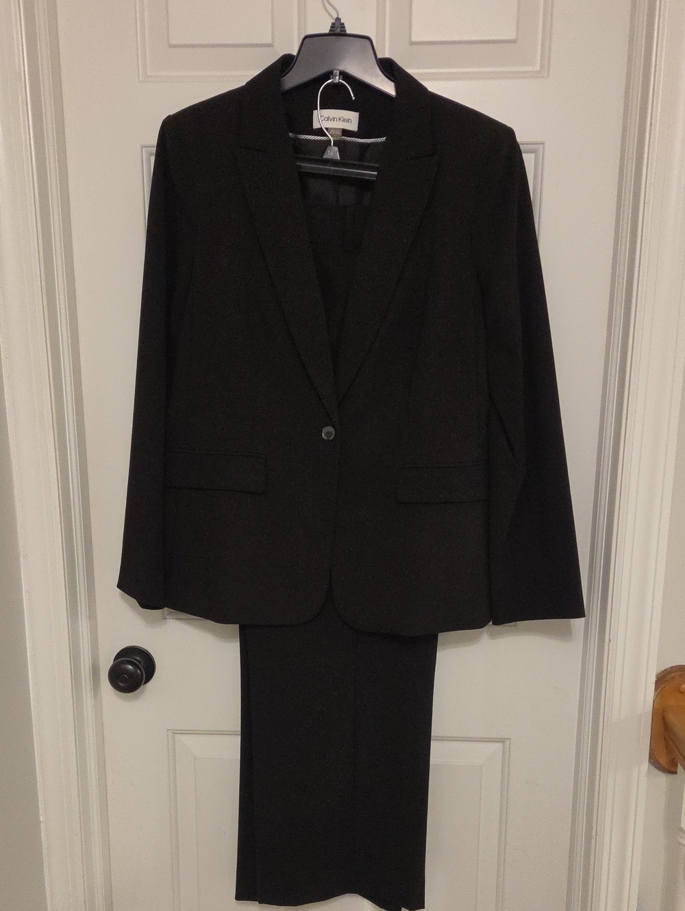 Women's Calvin Klein 2-Piece Suit, Size 16
